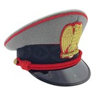 Ww2 Italian Duce Of Fascism Fascist Military General Officers Visor Cap Repro
