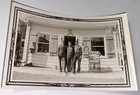 Rare Antique Vintage American Gas Station Store Horseshoe   Ads Snapshot Photo 