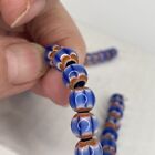 Trade Beads Vintage Old Glass Venetian Or Dutch 3 Layer Aspeo 36 Beads