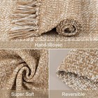 Hallway Runner Rug  2  X 5  Soft Washable Tan Contemporary Modern Laundry