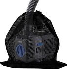 1 4pc Water Pump Filter Net Tear Resistant Drawstring Pond Pump Barrier Mesh Bag
