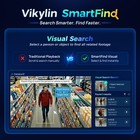 Vikylin Smartfind 8poe 8ch Nvr Set Motion Detection 5mp Camera Night Vision Lot