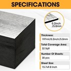 Kilmat 80 Mil 32 Sqft Car Sound Deadening Mat Butyl Automotive Sound Deadener Au