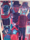         Jean Dubuffet     Guggenheim Museum Exhibition Poster  1973  Vintage Original