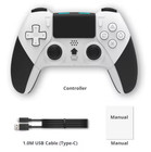 Data Frog Bluetooth-compatible Game Controller For Ps4 slim pro Wireless Gamepad