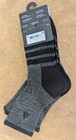Adidas Mid Crew Socks Climacool Arch Compression Cushioned  Black Gray Color Men