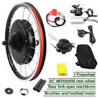 E-bike Conversion Kit Electric Bike Motor Rear Wheel Kit 48v 1000w 20 Inch Usa