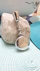 Vtg Sterling Silver Baby Rattle 36 02g Personalized  cathy  Floral Etched Ornate