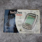 Excalibur Touch Chess And Checkers Model 404 Handheld Electronic Game Tested