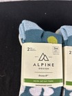Alpine Design Youth Snow Sport Socks     2 Pack New 6 Pairs Size Small  10c-4y 