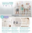 Extra Wide 29-56    Baby Gate 30   h For Doorways Pressure Mount