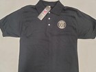 0730 Nfl Team Apparel Las Vegas Raiders Football Polo Golf Shirt Black New