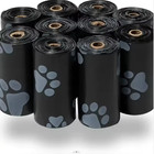 Pet Waste Bags 5 Rolls Thick Leak Resistant Dog Cat Poop Cleanup Bags
