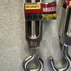 2x Deckmate Marine Grade Stainless Steel 3 8-16 X 7-3 4 In  Turnbuckle Set Of 2