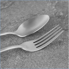 Member s Mark Premium 65 Piece Stainless Steel Flatware Set  Brushed Finish