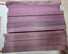 Exotic Solid Purpleheart Scrap Wood Lumber Purple Heart Hardwood Kiln Dried 