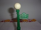 Fisher Price Little People Set  938 Sesame Street Sign Replacement Lamp Post
