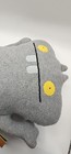 Nwt Original Uglydoll  Babo 13  Soft Plush Toy Grey 2004 Vtg Sewn Face Ugly Doll