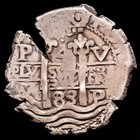 Carlos Ii 4 Reales  14 32 Gramosg  1683 Potos    bolivia  V Cal-529 Vf 