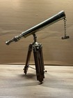 Telescope Vtg Telescope Brass Vintage collectible Small Table Telescope Read