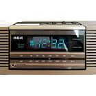 Rca Dual Alarm Clock Radio Rp-3822 Tested Works Extra Outlet Vintage 1985 Elec