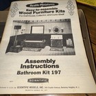 Realife Miniatures Heritage Series Bathroomdoll House Wood Furniture Kit