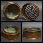 Made Of Ancient Bronze  Ming Dynasty s Xuande Inscription  Bamboo-shaped