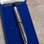 Vtg Collectible Polished Chrome Fisher Space Bullet Pen In Original Box