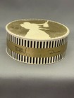 Vtg Tabu By Dana Perfumed Dusting Powder 4 25 Oz Older Round Box Couple    Full