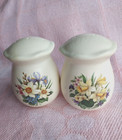Ceramic Salt   Pepper Shaker Set Floral