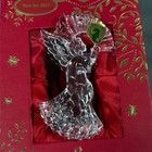 Waterford Clear Crystal Glass Angel Christmas Ornament 2017 Original Box New