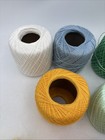 Lot 10 Mercerized Cotton Crochet Thread Spools Boye Hook   2 Yarn