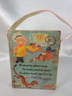 Vintage Fisher Price 775 Music Box Pocket Radio Pop Goes The Weasel 1972 Works 