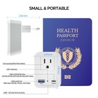 2-pk European Travel Plug Adapter Type C Converter Dual Usb For Us To Eu Outlets