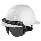 Milwaukee 48-73-1415 Bolt Eye Visor - Tinted Dual Coat Lens  helmets hard Hats 