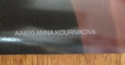 Vintage 2000 Professional Tennis Player Anna Kournikova Anabas Aa810 Poster