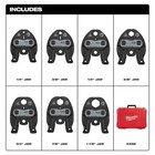 Milwaukee Tool 49-16-2462z 1 4 In- 1-1 8 In Zoomlock Max Press Jaw Kit For M12