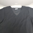 Qearal V-neck Blouson Long Sleeve Versatile Casual Dress Blouse Women s Size L