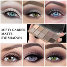 10 Colors Nude Gray Taupe Matte Eyeshadow Palette neutral Nude Eye Shadow Palett