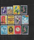 26 Used Ghana Stamps