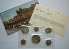 1978 Canada - Official Proof Like Set  6  W  Voyageur  1 Dollar - Rcm Pkg W  Coa