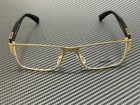 Versace Ve1274 1002 Gold Black Men s 57 Mm Eyeglasses