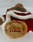 Vintage 2005 Christmas Dan Dee Snowflake Friends Bear 12  Plush Brown Red Nwt