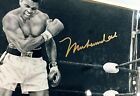 Authentic Muhammad Ali Autographed 16x20 B w Photo Over Liston--w detailed Coa
