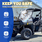 Clear Front Vented Windshield For Polaris Ranger Xp 500  700 800  570 Full Size