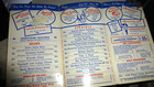 Vintage Drive In Restaurant Menu Andy s Oakland Hayward Yuba City Cal  1940 s