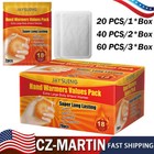 60pcs Body   Hand Super Warmers - Long Lasting Safe Natural Odorless Air 