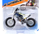 Maisto Husqvarna Fc-450 2 Wheelers Blue 1 18 Diecast Dirt Bike Motorcycle