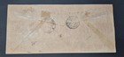 Sudan 1935 Airmail Cover To India Via Egypt Boxed Karachi Cancelled Mark