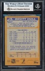Brett Hull Autographed Signed 1988-89 Topps Rookie Card  66 Blues Beckett 239927